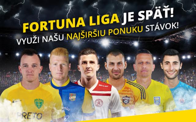 Stav si na Fortuna ligu a sleduj zápasy naživo na FORTUNA TV!