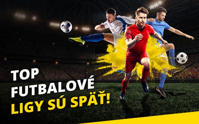 TOP futbalové ligy sú späť!