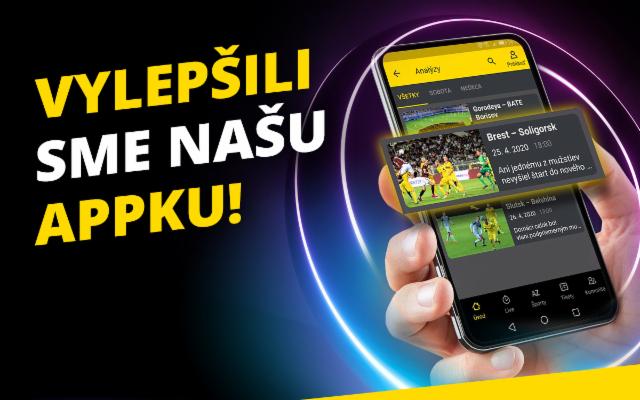 Opäť sme vylepšili našu appku!