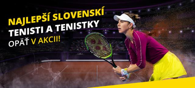 Najlepší slovenskí tenisti a tenistky opäť v akcii!
