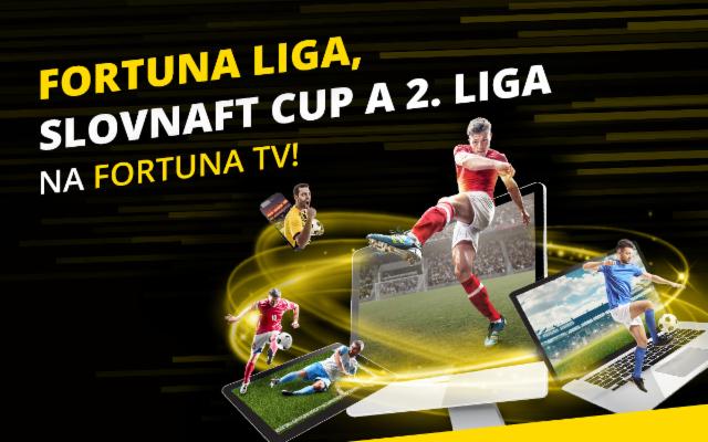 Najlepší slovenský futbal exkluzívne na Fortuna TV!