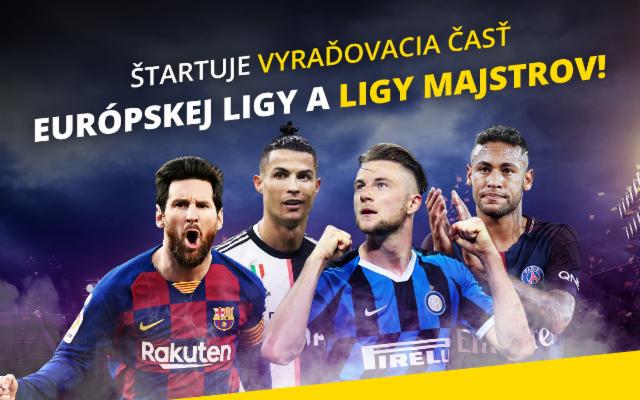 Vyraďovacia časť Európskej ligy a Ligy majstrov je tu! 