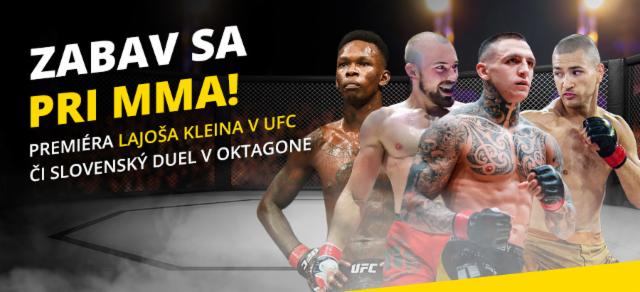 Stav si na premiéru Lajoša v UFC či zápasy Oktagonu 16!