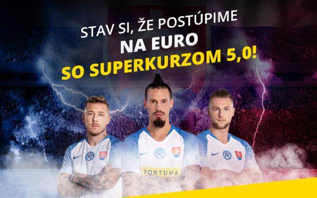 Fandi našim v súboji o EURO a stav si na ich postup so superkurzom 5.0!