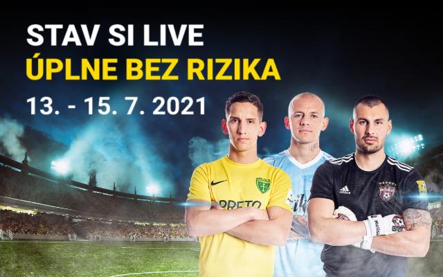 Stav si LIVE úplne bez rizika!