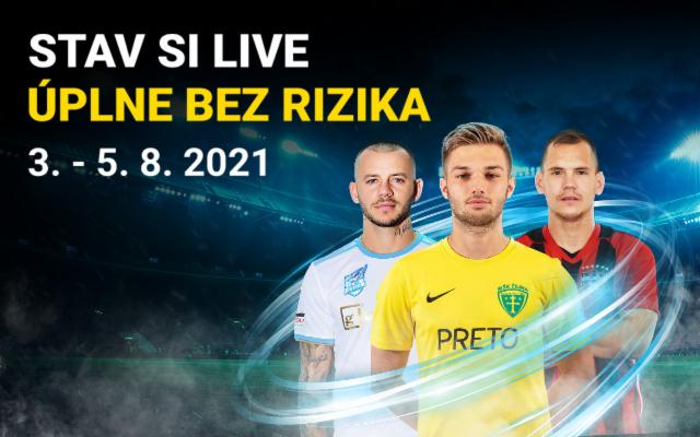 Stav si LIVE úplne bez rizika!