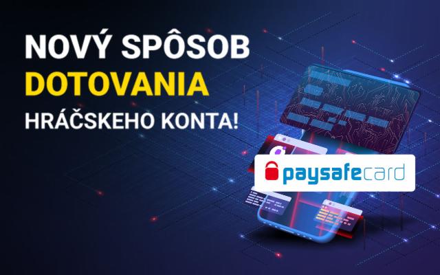Spustili sme nový spôsob dotovania hráčskeho konta!