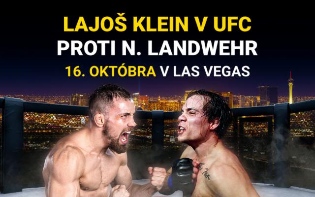 Lajoš Klein vyzve vo svojom treťom dueli v UFC Natea Landwehra!