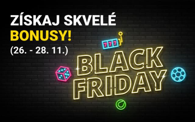 Získaj skvelé bonusy počas Black Friday víkendu!