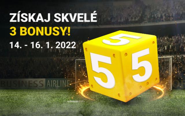 Získaj 3 skvelé bonusy za 3 dni!