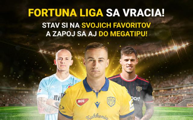 Fortuna liga sa vracia na scénu! Stav si na súboje o titul a o záchranu!
