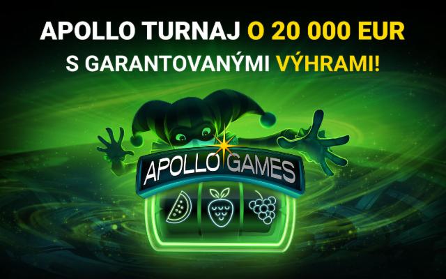 Naštartuj rakety apollo turnaja a bojuj o ceny celkovo za 20 000 €