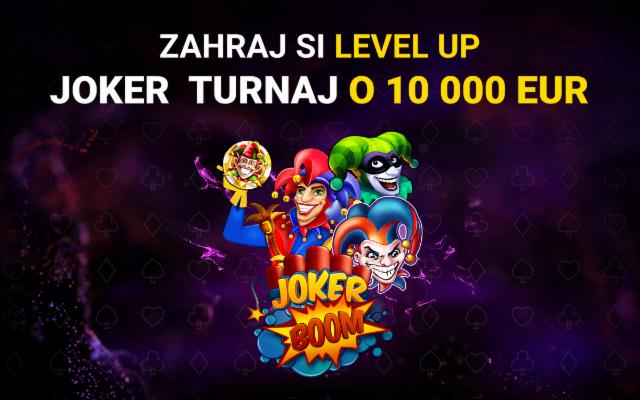 Joker Level turnaj o 10-tisíc