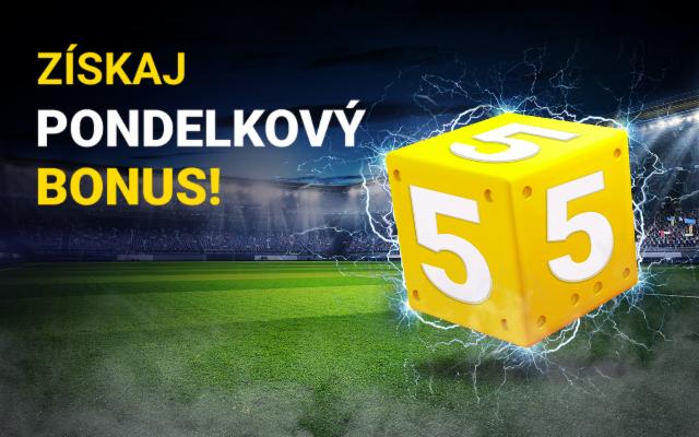 Získaj pondelkový bonus!