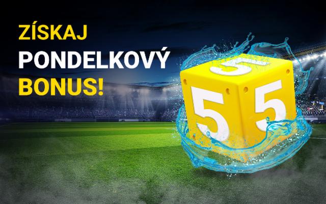 Získaj pondelkový bonus!