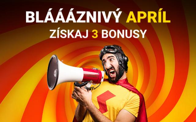 Získaj 3 skvelé bonusy počas bláznivého víkendu!