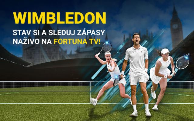Štartuje slávny Wimbledon! Pozri si našu špeciálnu kurzovú ponuku a stav si!