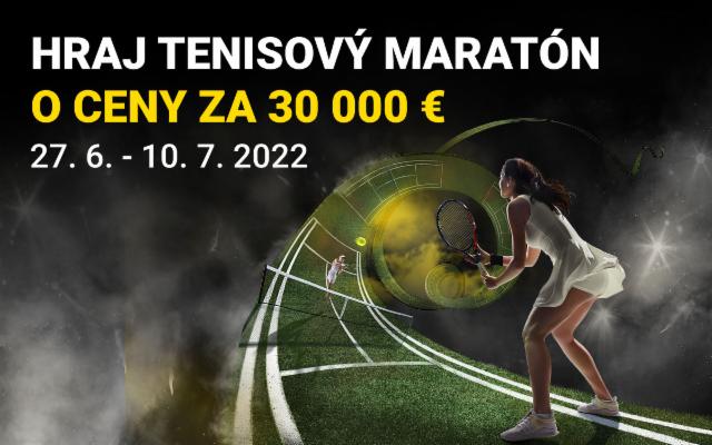 Poznáme výhercov Tenisového maratónu!