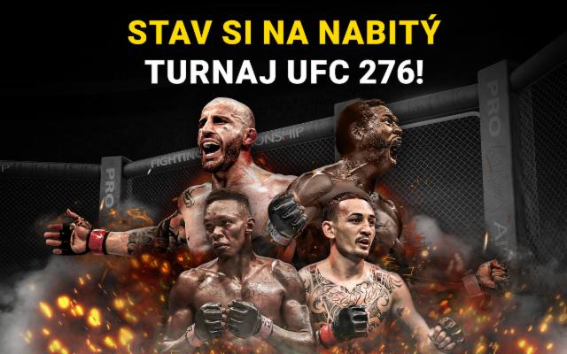 Stav si na titulové bitky turnaja UFC 276!