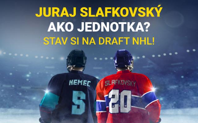 NHL draft sa blíži! Vyber si z našej širokej ponuky stávok!