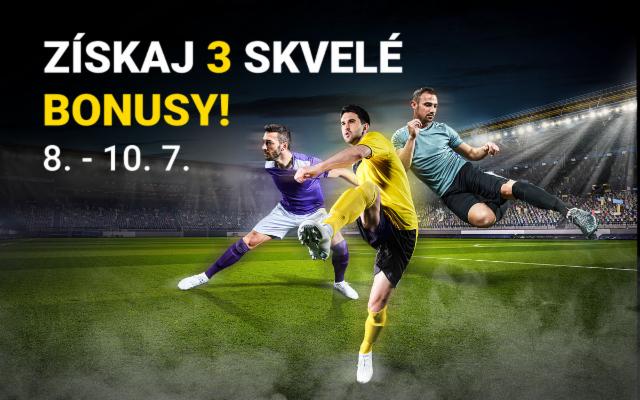 Získaj 3 skvelé bonusy počas 3 dní!