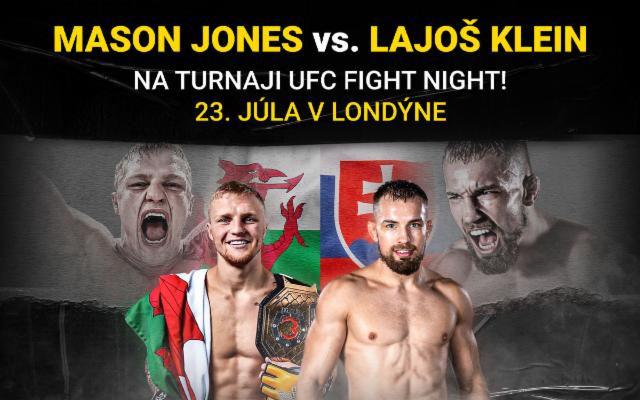 Lajoš Klein vyzve v Londýne Masona Jonesa!