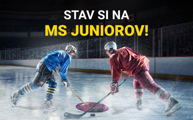 Juniorský hokejový šampionát je tu! Vyber si z našej nadupanej kurzovej ponuky!