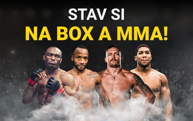 Stav si na ten najlepší box a MMA!  