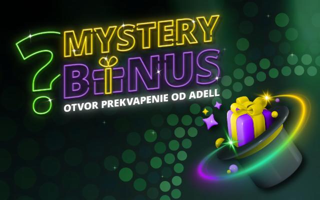 Dopraj si prekvapenie s Mystery bonusom