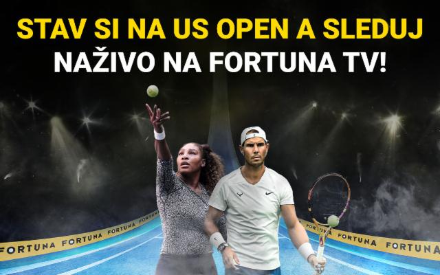 Posledný grandslam sezóny je tu! Stav si na US Open a sleduj zápasy na Fortuna TV!
