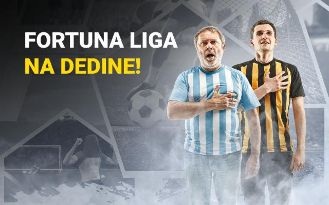 Fortuna liga na&nbsp;dedine: Príď&nbsp;si vychutnať slovenské 