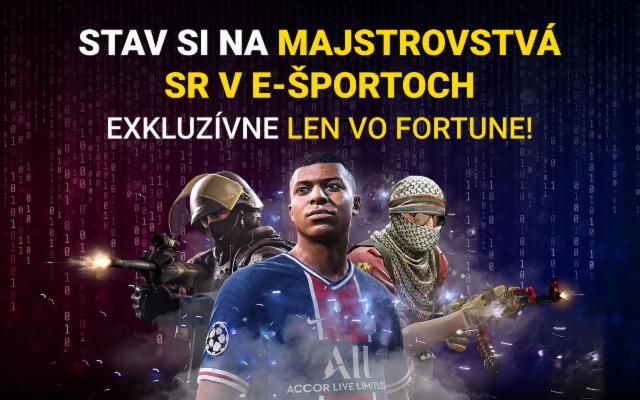 Stav si na majstrovstvá Slovenska v elektronických športoch!