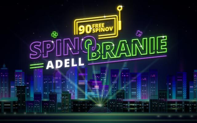 Vytoč si 90 free spinov na hry Adell