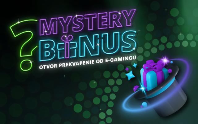 Odhaľ tajomstvo a získaj kredit až 20 eur na hry E-Gaming!