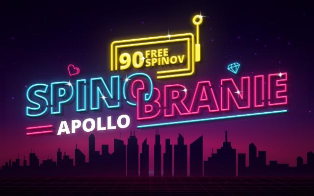 Zabav sa a získaj 90 free spinov so spinobraním Apollo