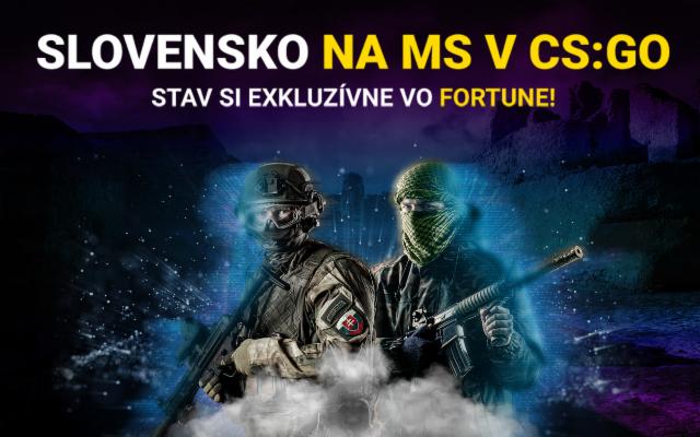Slovensko na MS v elektronických športoch! Stav si exkluzívne vo Fortune!