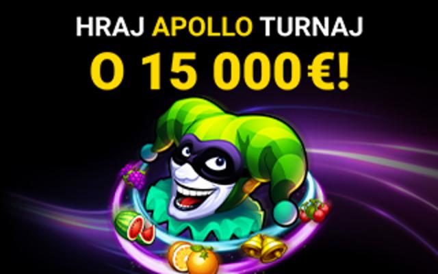 Zabav sa s Apollo turnajom a vyhraj odmeny 