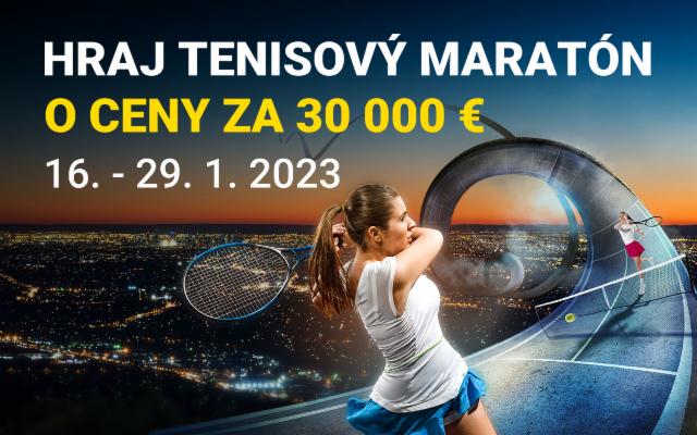 Poznáme výhercov tenisového maratónu!