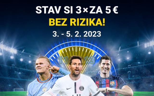 Uži si záver týždňa so stávkami bez rizika!