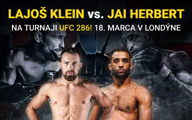 Lajoš Klein opäť v akcii! Stav si na UFC 286 a sleduj naživo na Fortuna TV!