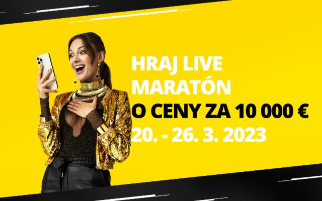 Poznáme výhercov LIVE maratónu!