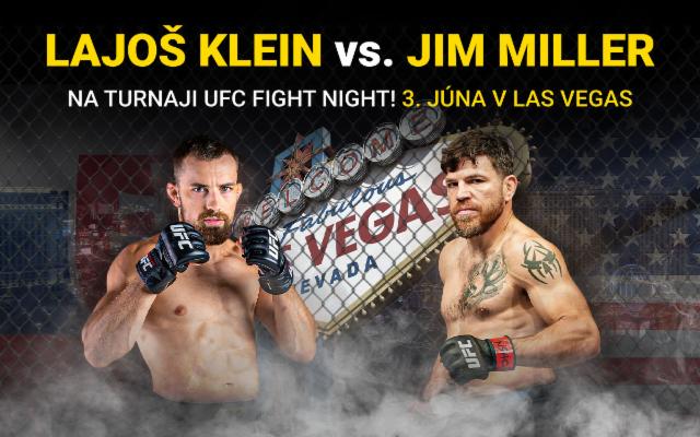 Lajoš Klein opäť v akcii! V júni ho čaká legenda UFC!