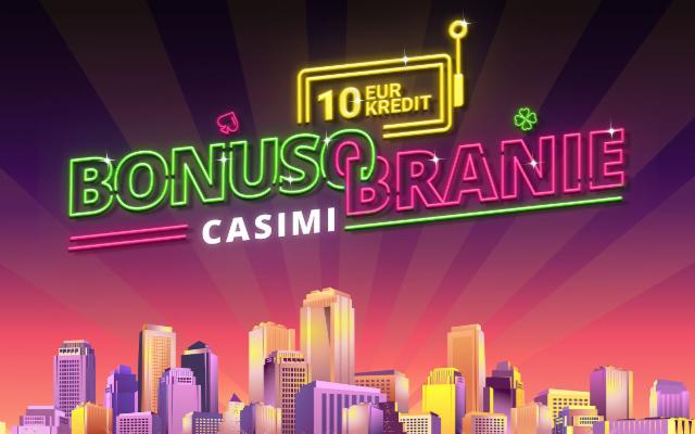 Roztoč to s hrami Casimi a získaj kredit až 10 eur