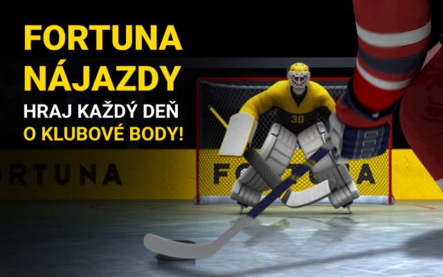 Fortuna nájazdy: Hraj každý deň zadarmo o klubové body!