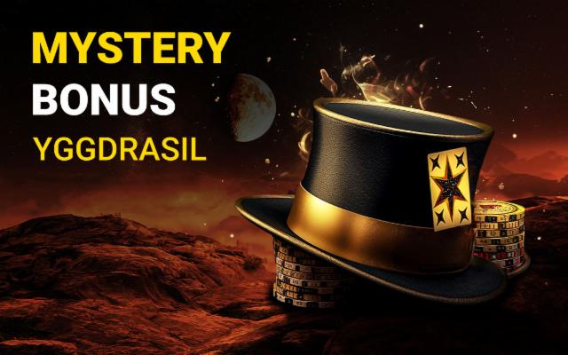 Získaj kredit až 20 eur na hry Yggdrasil s Mystery bonusom!