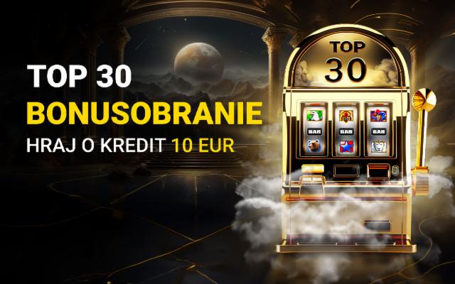 Zahraj si top hry a každý deň získaj kredit až 10 eur!