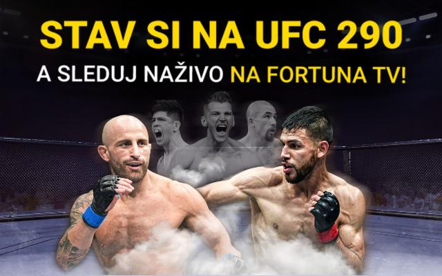 Volkanovski vs. Rodriguez! Stav si na UFC 290!