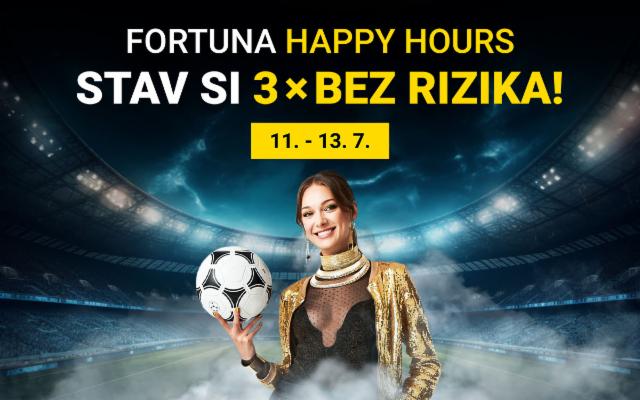 Stav si s Fortunou 3 x bez rizika!