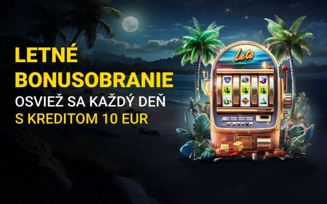 Zaži letné osvieženie a každý deň získaj kredit až 10 eur!
