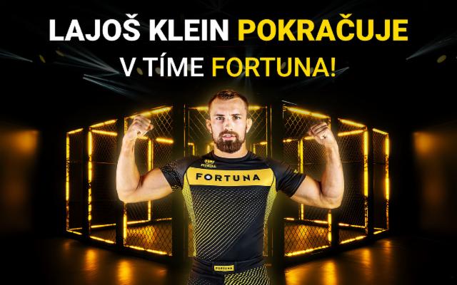 Lajoš Klein zostáva aj naďalej súčasťou Fortuny!